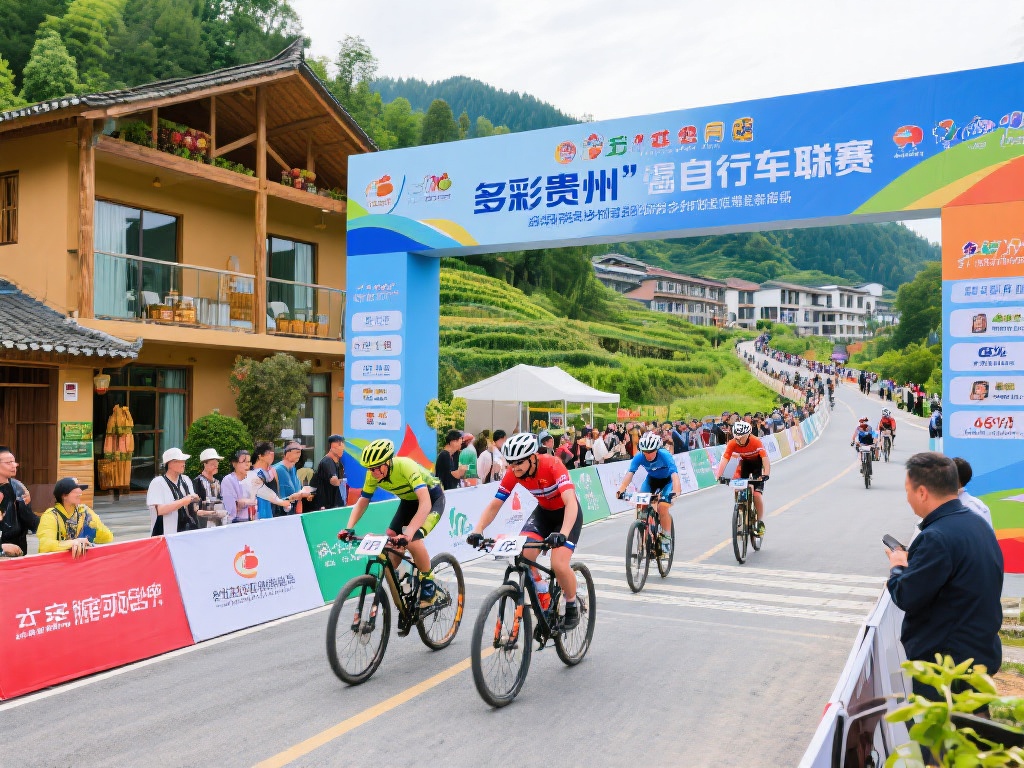 除了比赛本身，“多彩贵州”自行车联赛还带